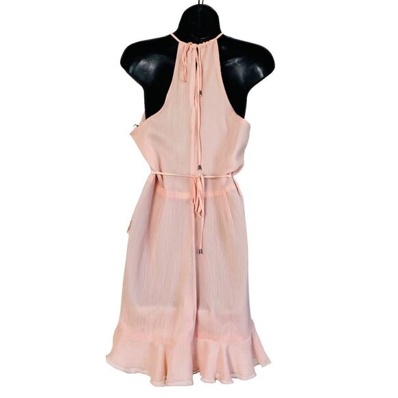 Lovers + Friends Revolve Light Pink Gigi Wrap Mini Dress Sz M NWT - Picture 7 of 12
